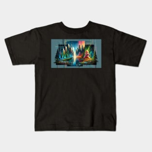 Cybernetic Eden Kids T-Shirt